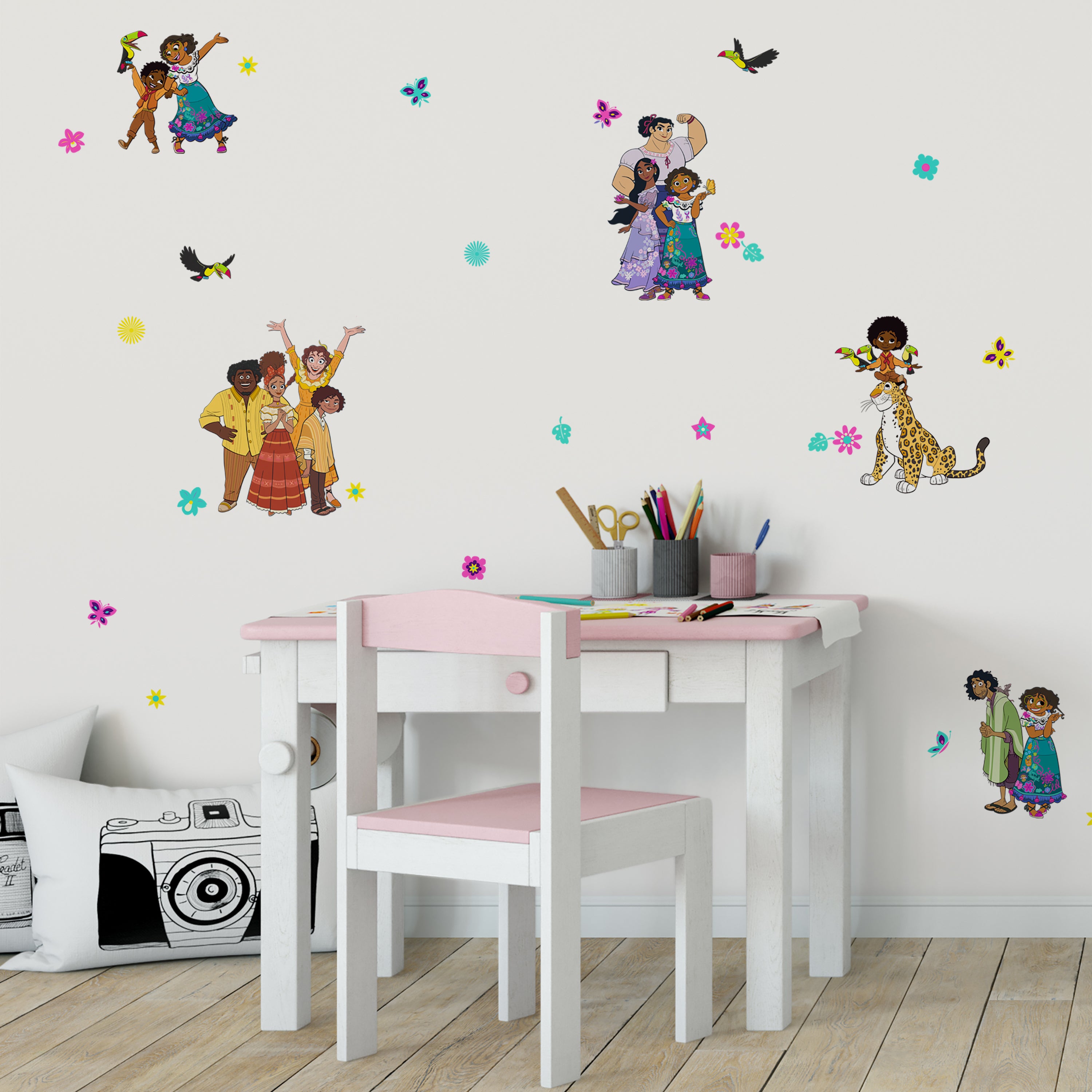 Disney Encanto Wall Stickers MultiColoured Price Comparisons | Compare The Build