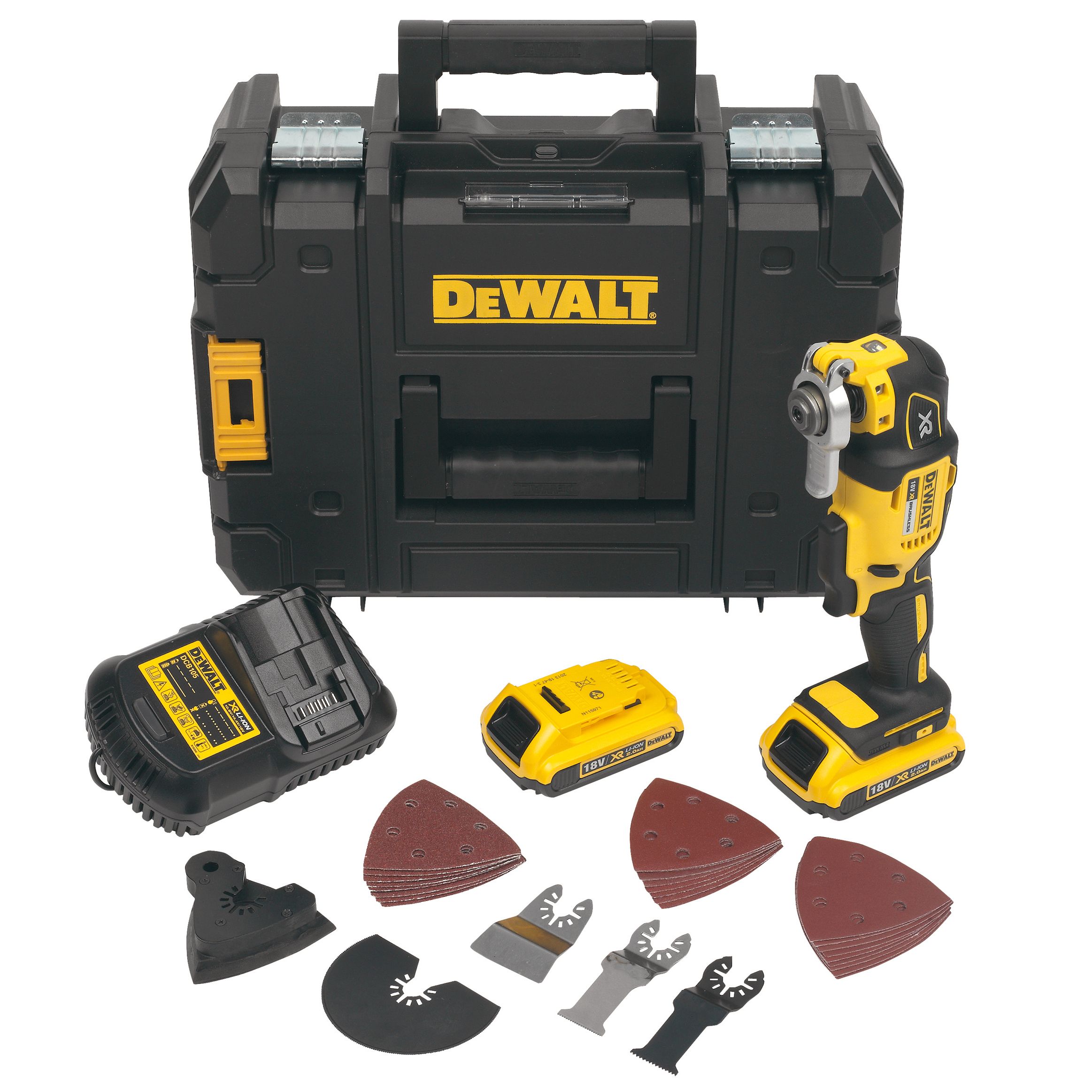 DeWalt XR 18V 2Ah Li-ion Brushless Cordless Multi tool DCS355D2-GB Price Comparisons | Compare The Build