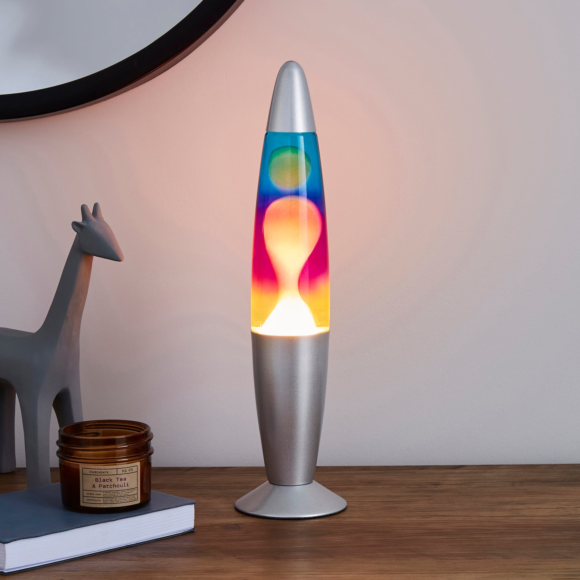 Rainbow Lava Lamp MultiColoured Price Comparisons | Compare The Build