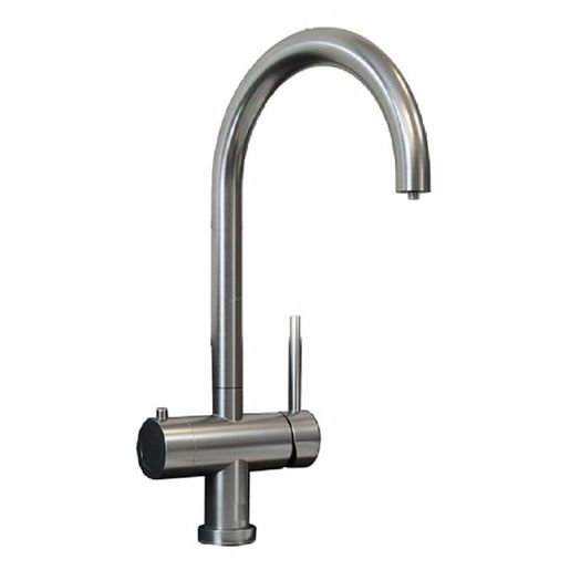 Francis Pegler Brushed Steel 4 Way Hot Water Kitchen Tap Price Comparisons | Compare The Build