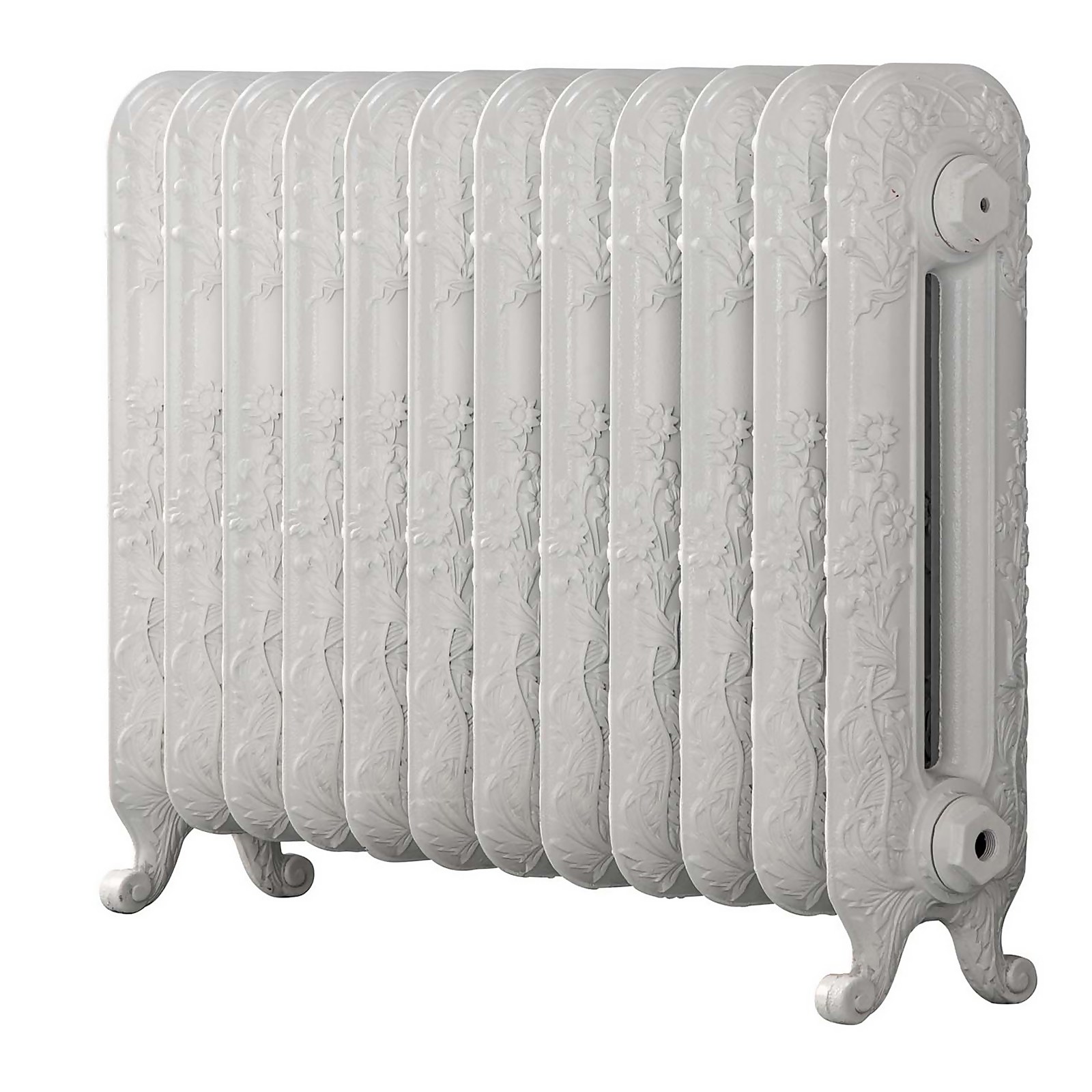 Arroll Cast Iron Radiator 814 X 600 - White Price Comparisons | Compare The Build