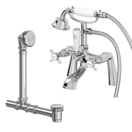 Park Lane Worcester Bath Shower Mixer Tap with JLW02 Bath Waste Price Comparisons | Compare The Build