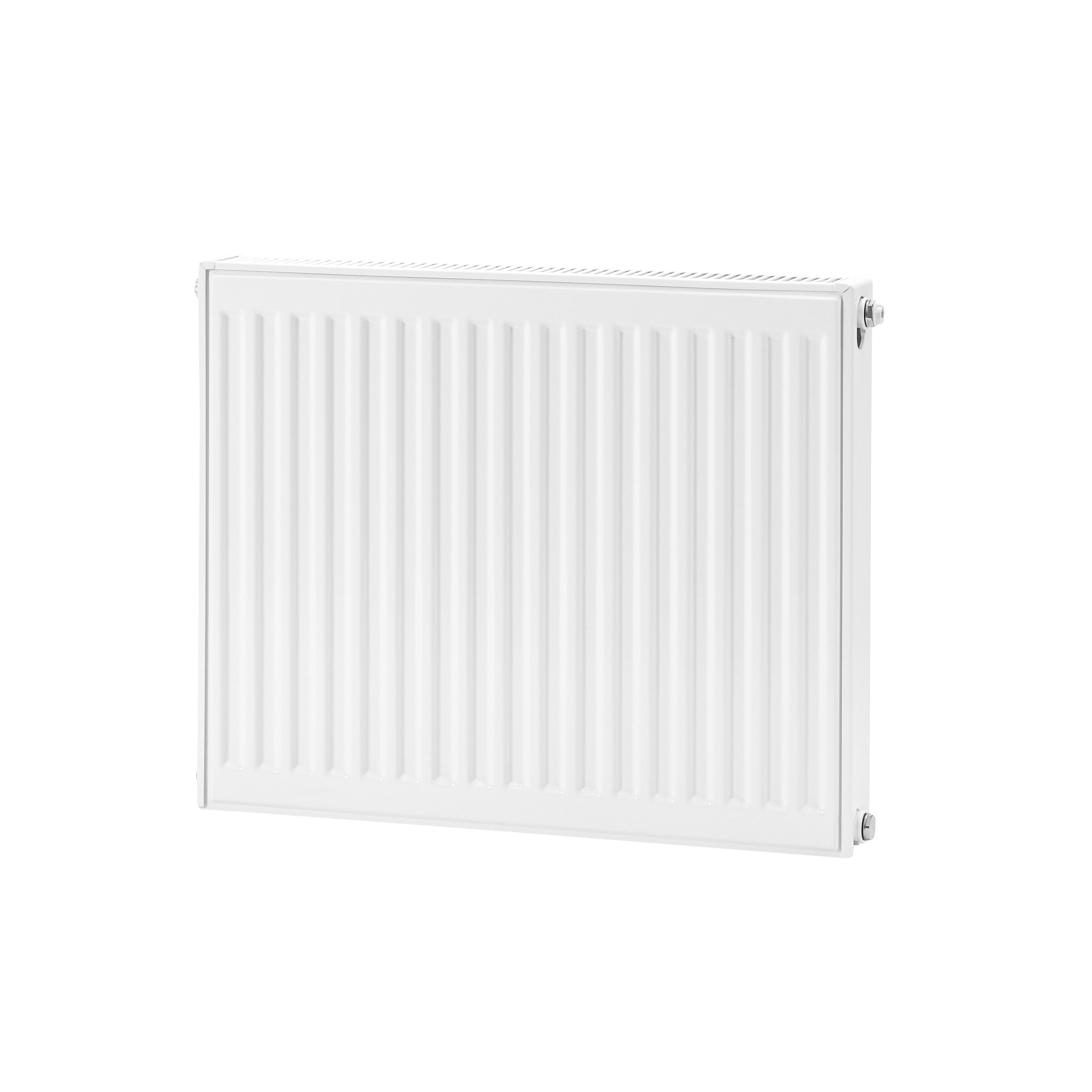 Flomasta White Type 21 Single Panel Radiator, (W)600mm X (H)500mm Price Comparisons | Compare The Build