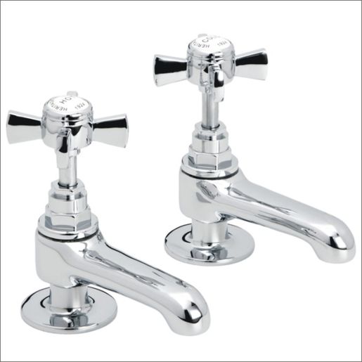 Heritage Stratford Basin Pillar Taps TDC00TP Price Comparisons | Compare The Build