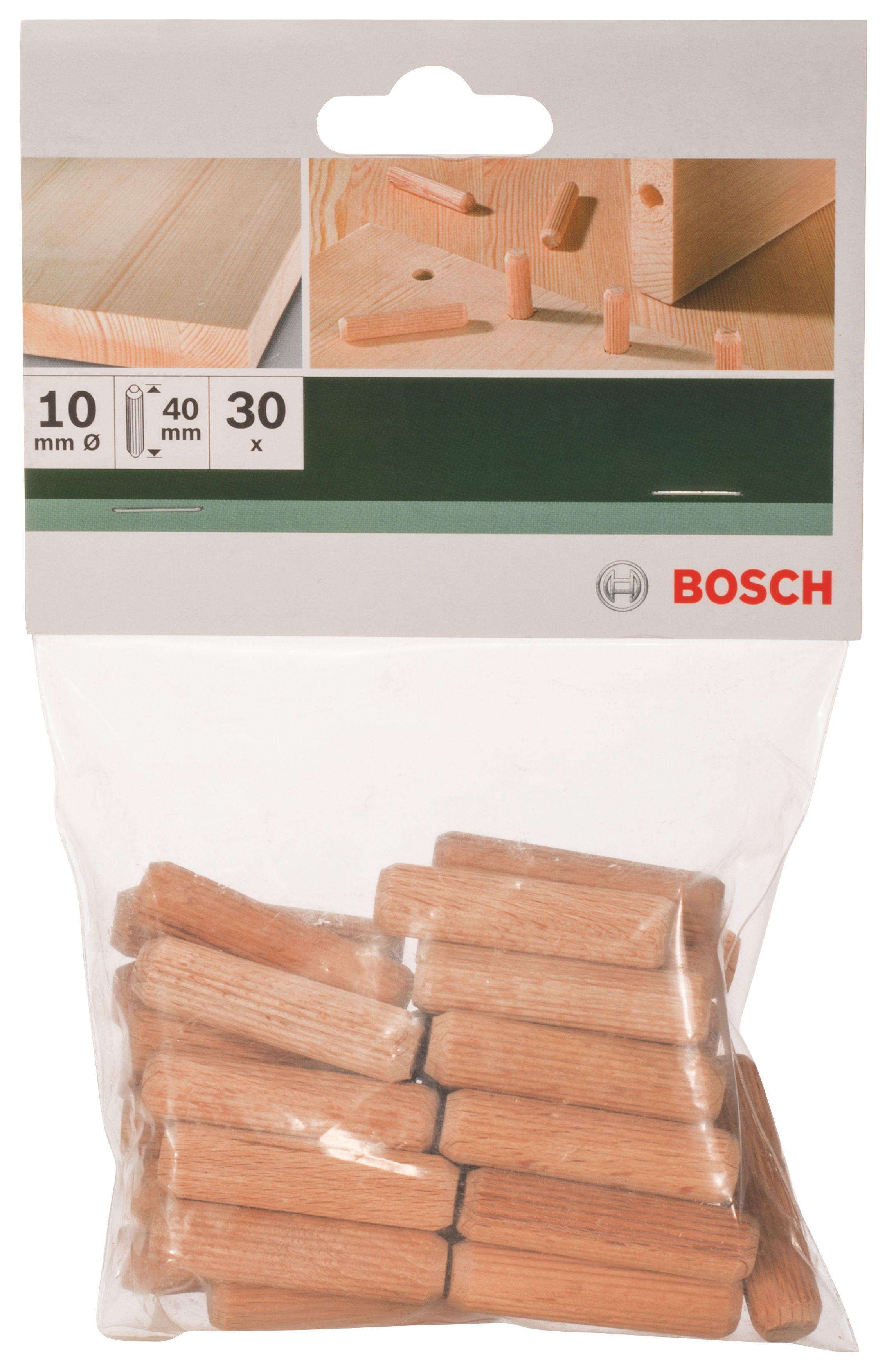 Bosch Dowel 10mm X 40mm, Pack Of 30 Price Comparisons | Compare The Build