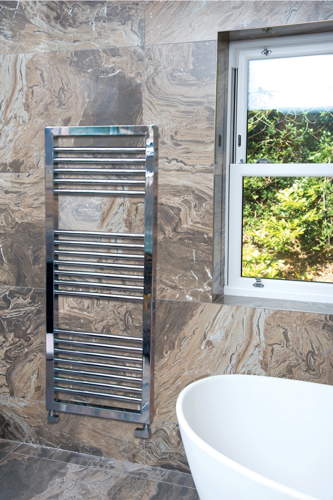 Towelrads Lambourn Designer Rail - Chrome, 1300x500mm Price Comparisons | Compare The Build