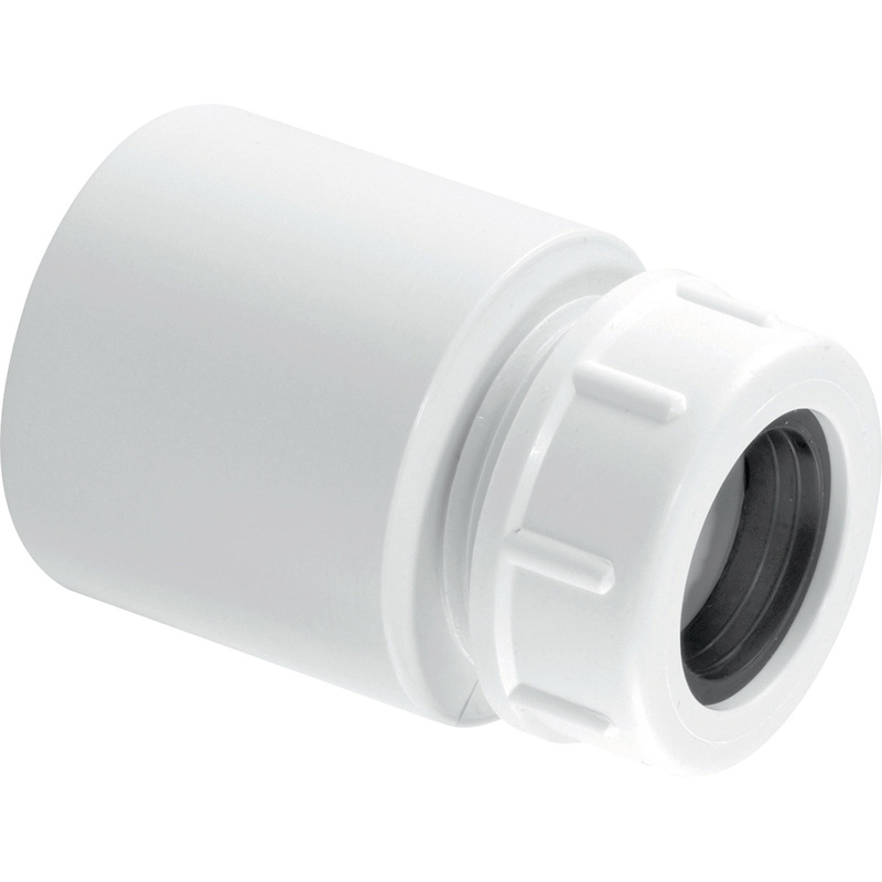 McAlpine Overflow Universal Compression Plain Tail Reducer 1 1/2" x 19/23mm Price Comparisons | Compare The Build
