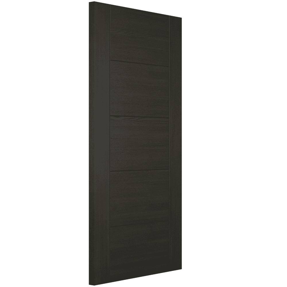 LPD Internal Smoked Oak Vancouver Fully Finished 5P Door 1981mm x 838mm x 35mm (78" x 33") Price Comparisons | Compare The Build