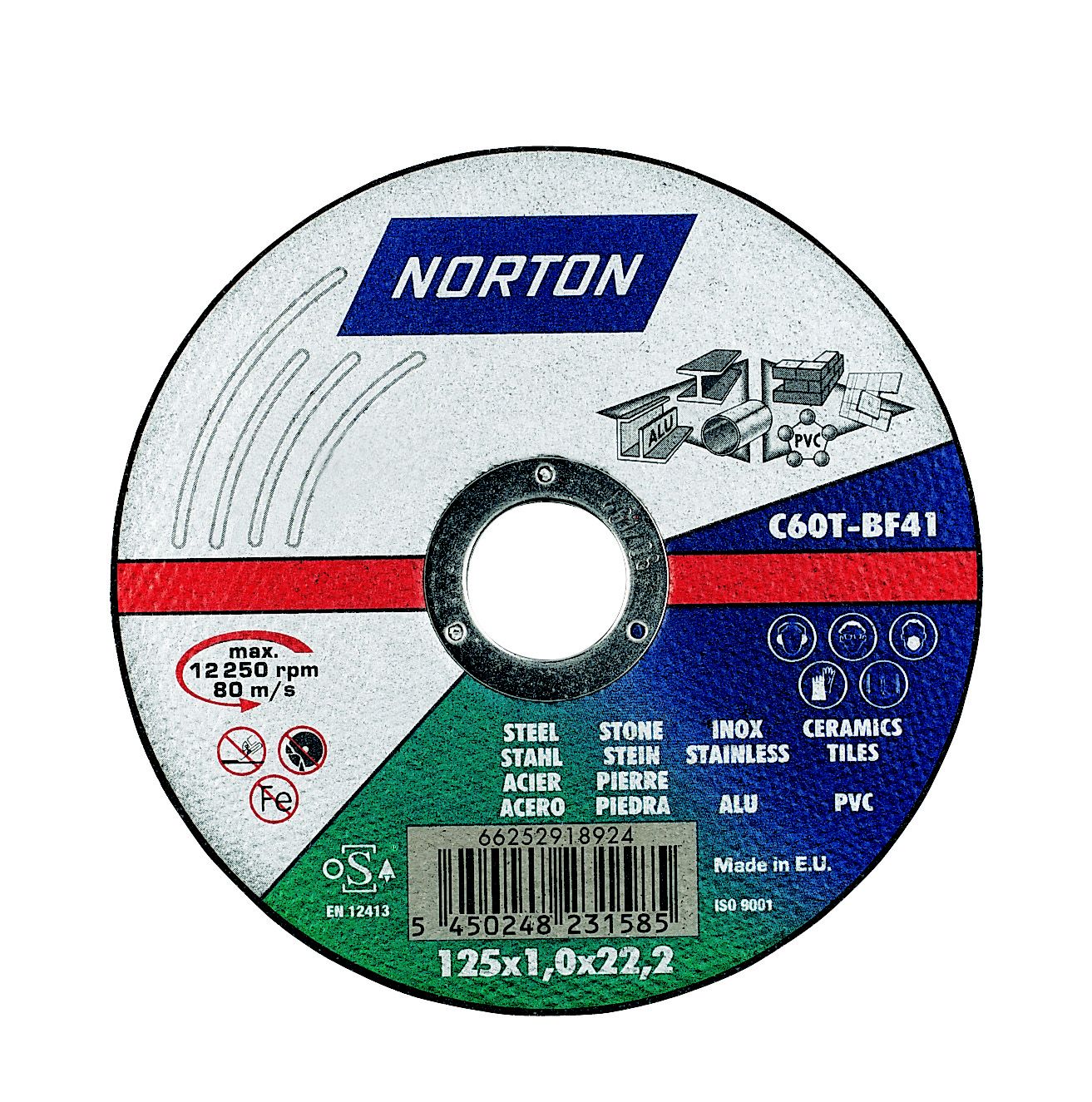 Norton Cutting & Grinding Disc Set (Dia)125mm, Pack Of 5 Price Comparisons | Compare The Build