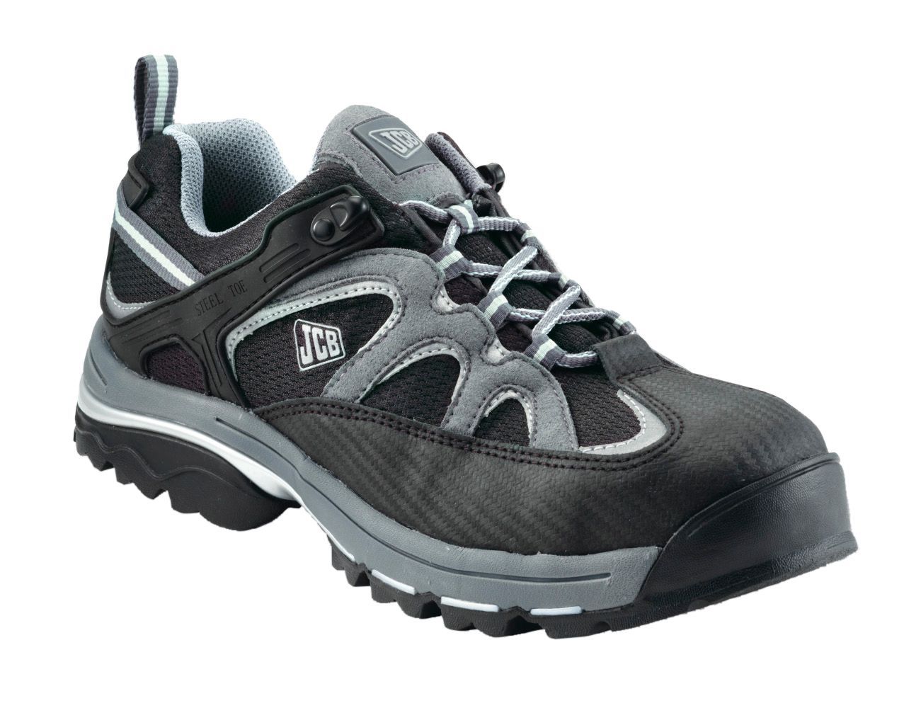 Jcb Black & Grey Safety Trainers, Size 10 Price Comparisons | Compare The Build