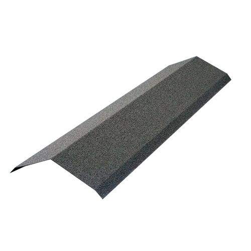 Corotile Lightweight Metal Roofing Ridge ~ Charcoal (910mm) Price Comparisons | Compare The Build