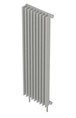 Seren Conqueror Flat Panel 10 Column Radiator, Silver (W)400mm (H)1800mm Price Comparisons | Compare The Build