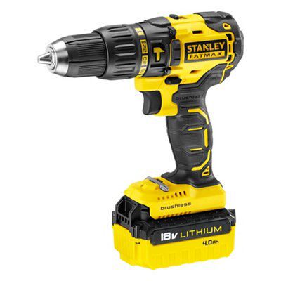 Stanley Fatmax 18V 4Ah Cordless Combi Drill Kfmcd628M2K-Gb Price Comparisons | Compare The Build