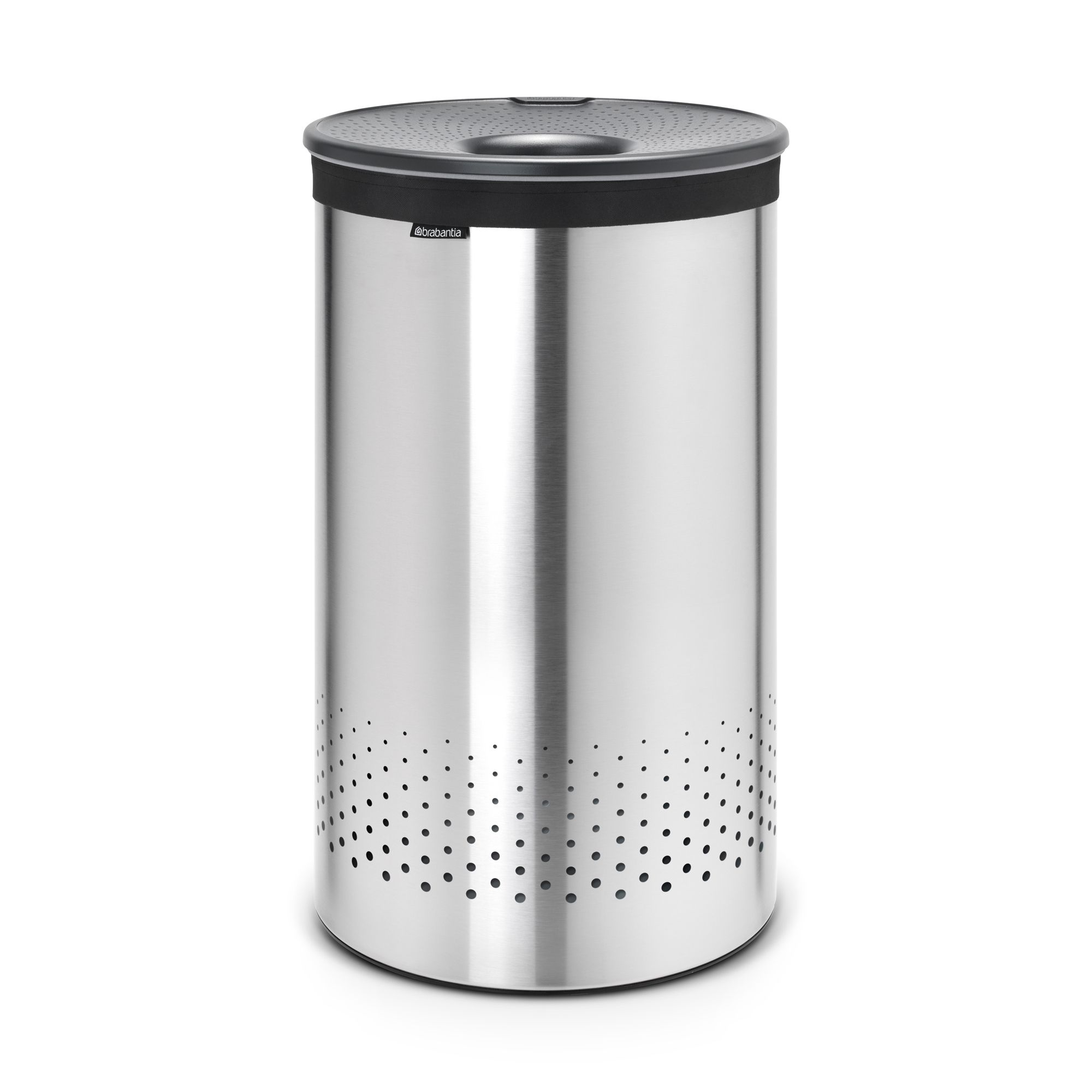 Brabantia Steel Grey 60L Laundry Bin (H)63.5Cm (W)38Cm Price Comparisons | Compare The Build