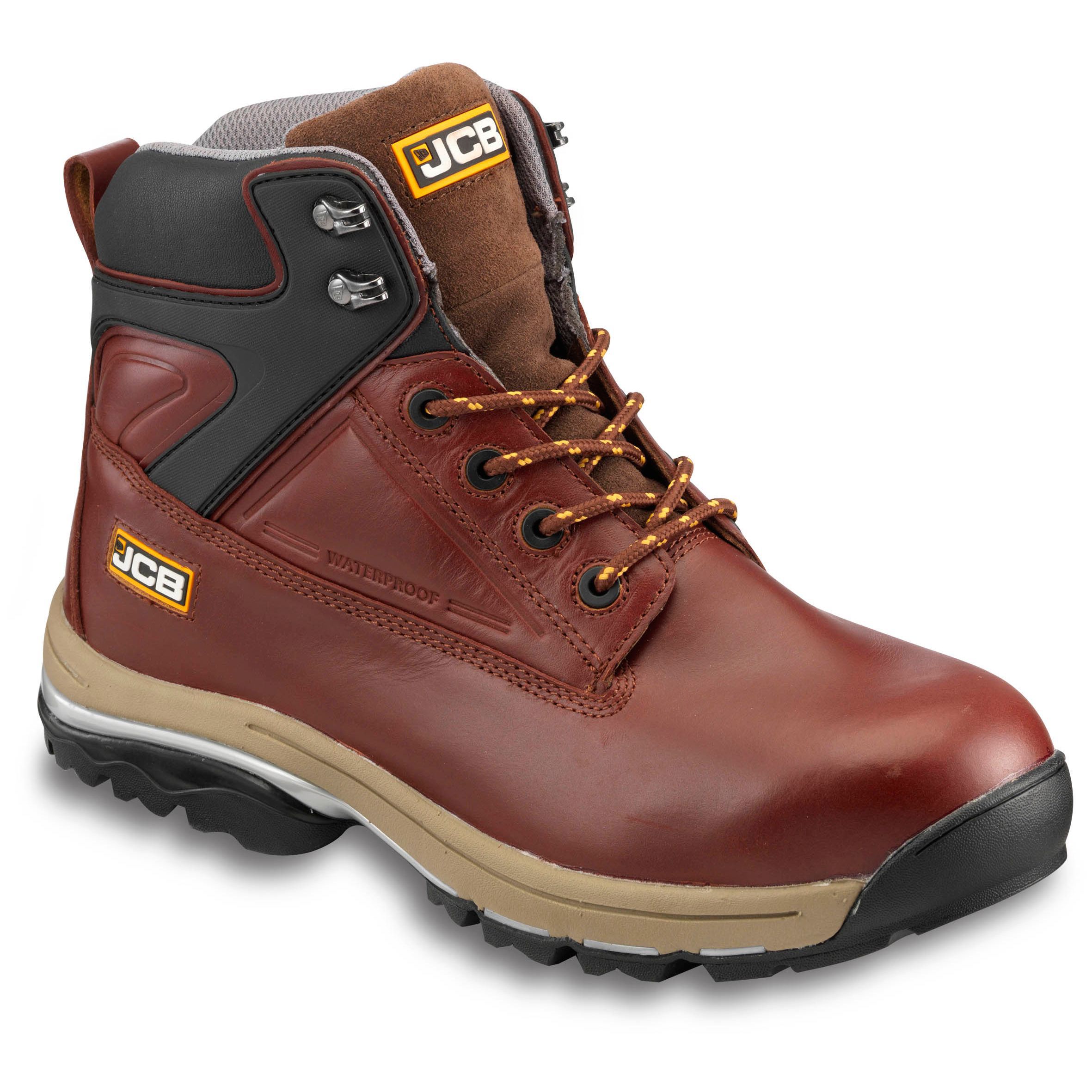 Jcbfast Trackbrownsafety Boots, Size 10 Price Comparisons | Compare The Build