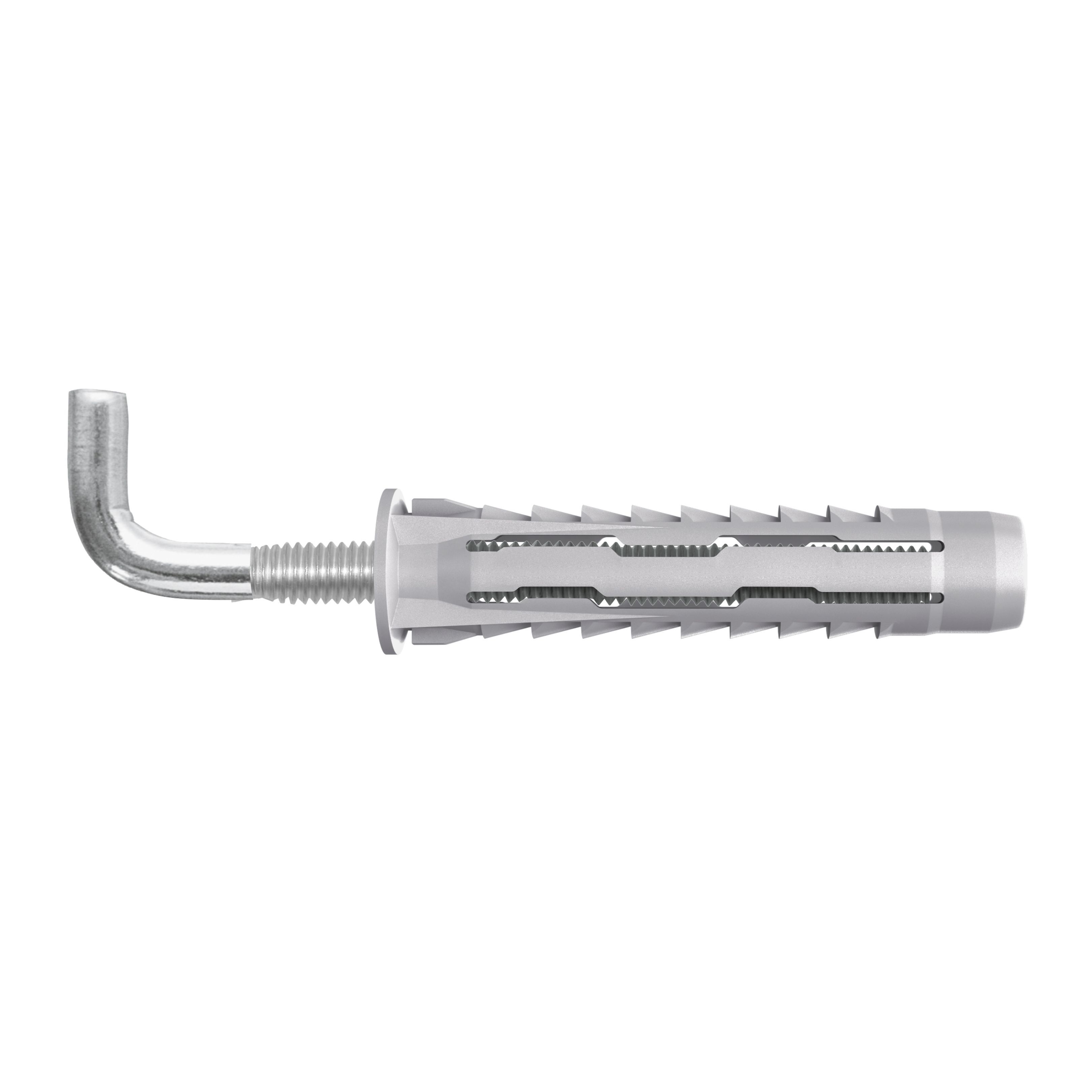 Diall Universal Grey Nylon & Steel Vine Eye With Wall Plug (L)50mm (Dia)10mm, Pack Of 2 Price Comparisons | Compare The Build