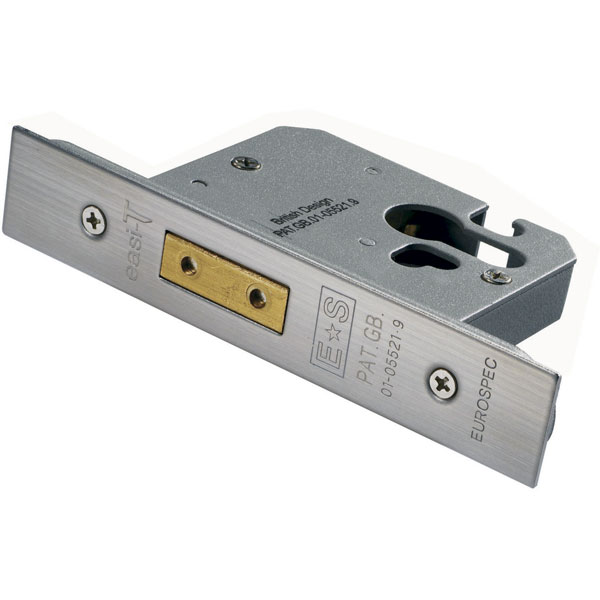 Satin Stainless Steel Easi-T Euro Profile Deadlock Case 76mm | Compare The Build