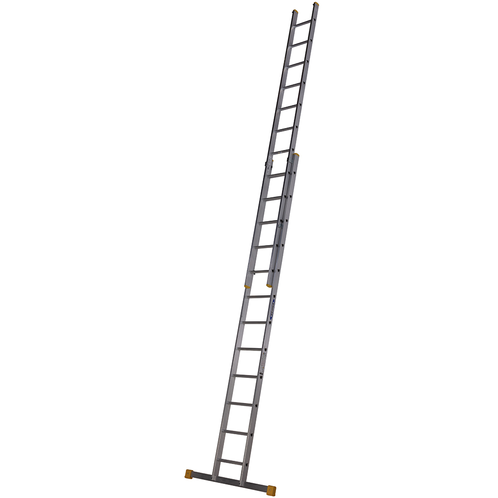 Werner 7223518 Box Section Double Extension Ladder 3.5m Price Comparisons | Compare The Build