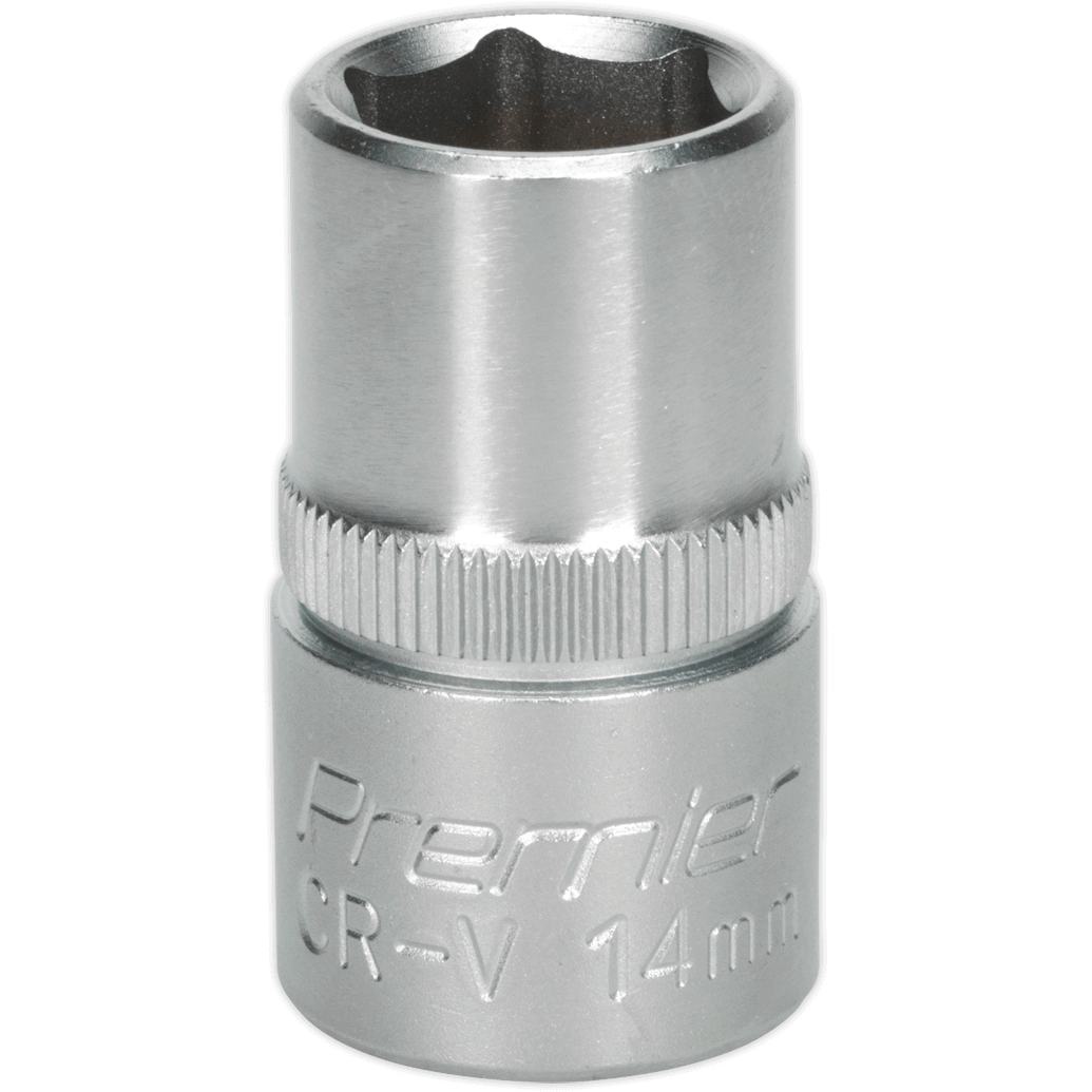 Sealey 1/2" Drive Hexagon WallDrive Socket Metric 1/2" 14mm | Compare The Build