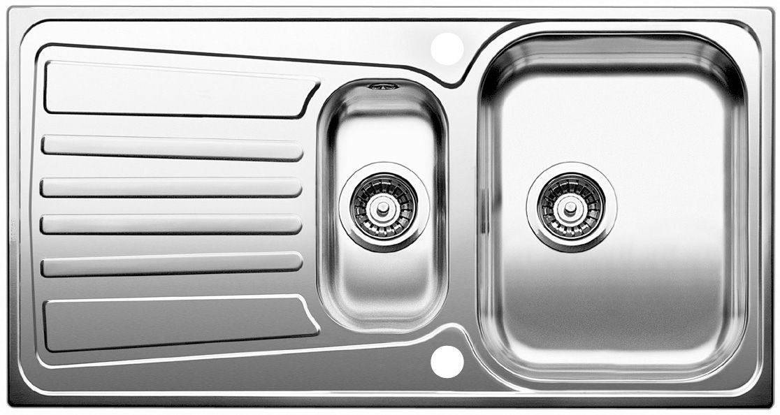 Blanco Plus 1.5 Bowl Polished Stainless Steel Sink & Drainer | Compare The Build