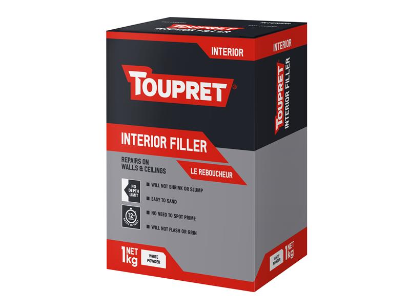 Toupret TOUTTREB701 Interior Filler 1kg Price Comparisons | Compare The Build