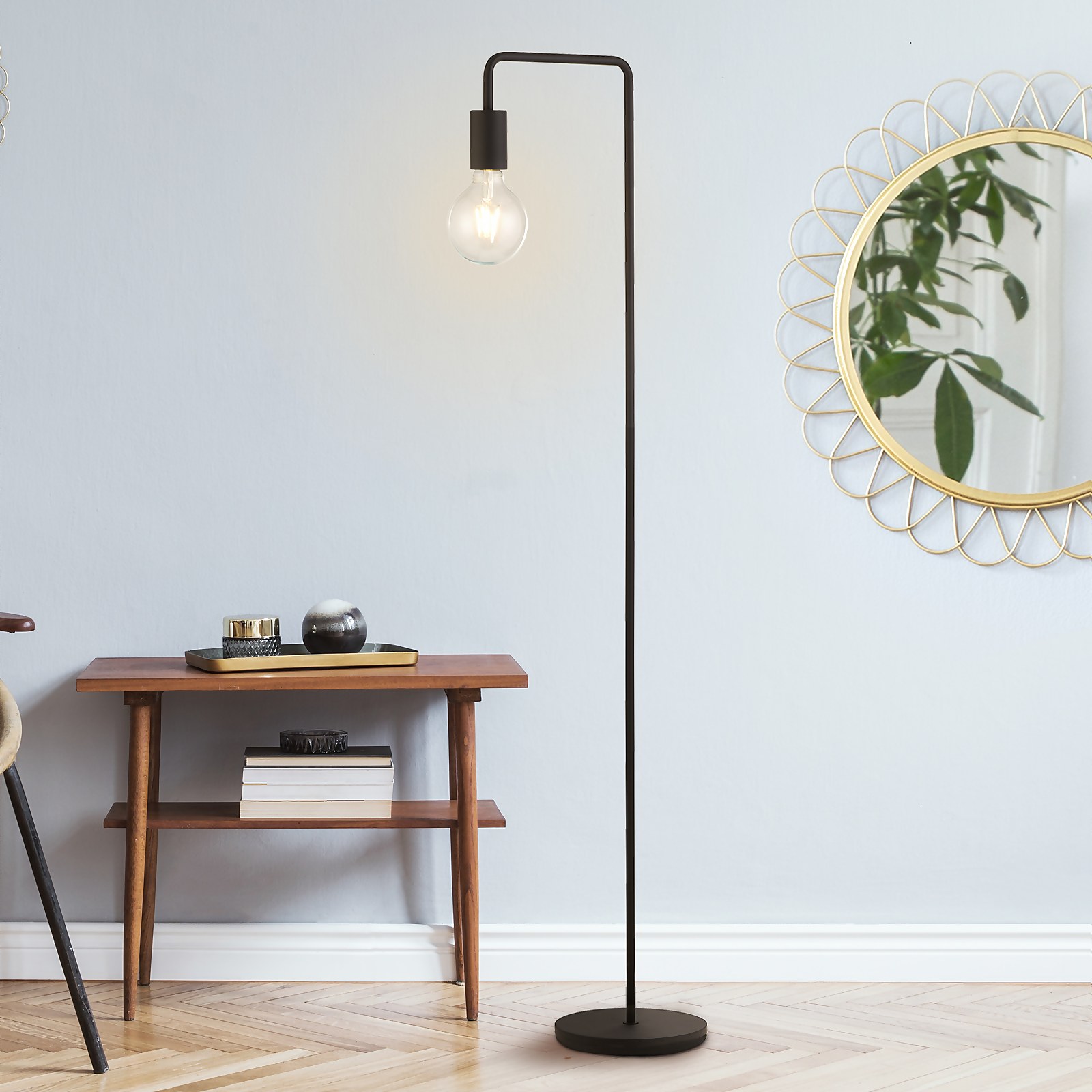 Jay Floor Lamp - Charcoal Price Comparisons | Compare The Build