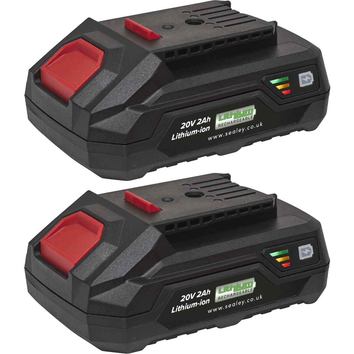 Sealey BK02 20v Cordless SV20V Li-ion Battery 2ah Pack of 2 2ah Price Comparisons | Compare The Build