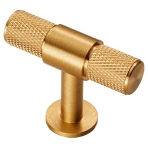 Carlisle Brass FTD701SB Knurled Cabinet T-Bar Knob - Satin Brass Price Comparisons | Compare The Build