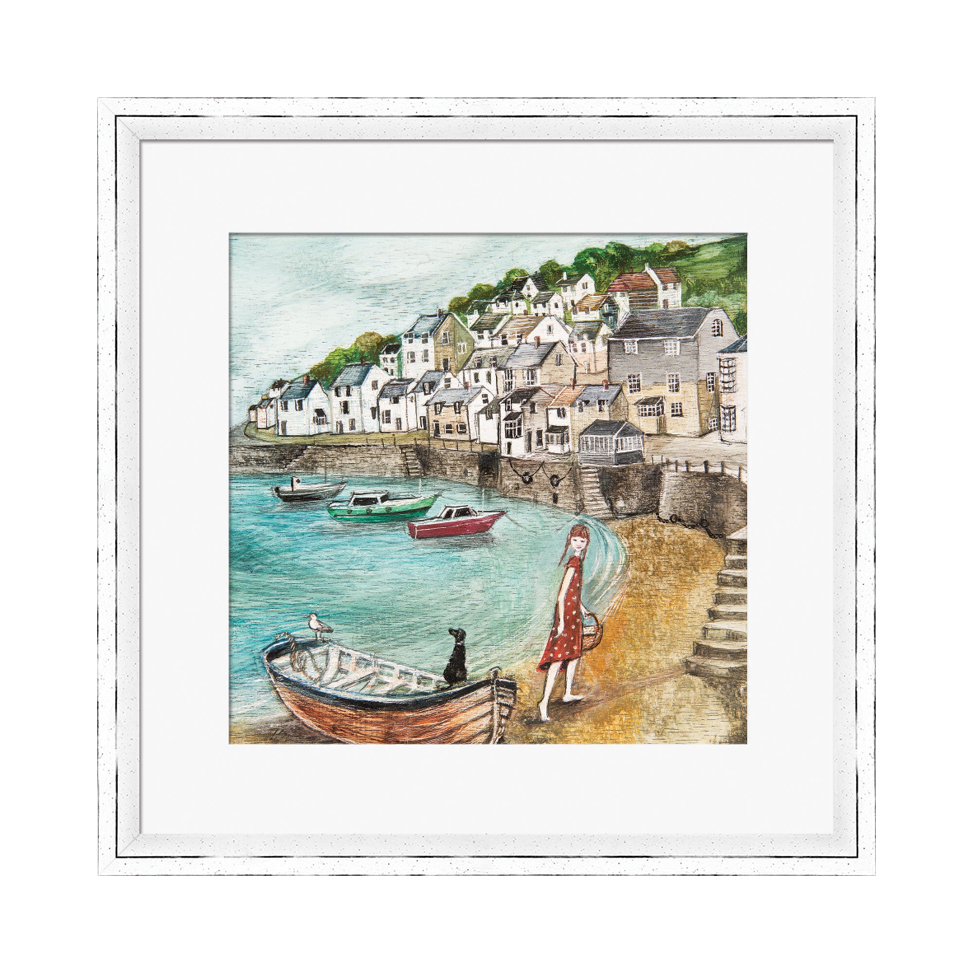 The Art Group Picnic Framed Print MultiColoured | Compare The Build