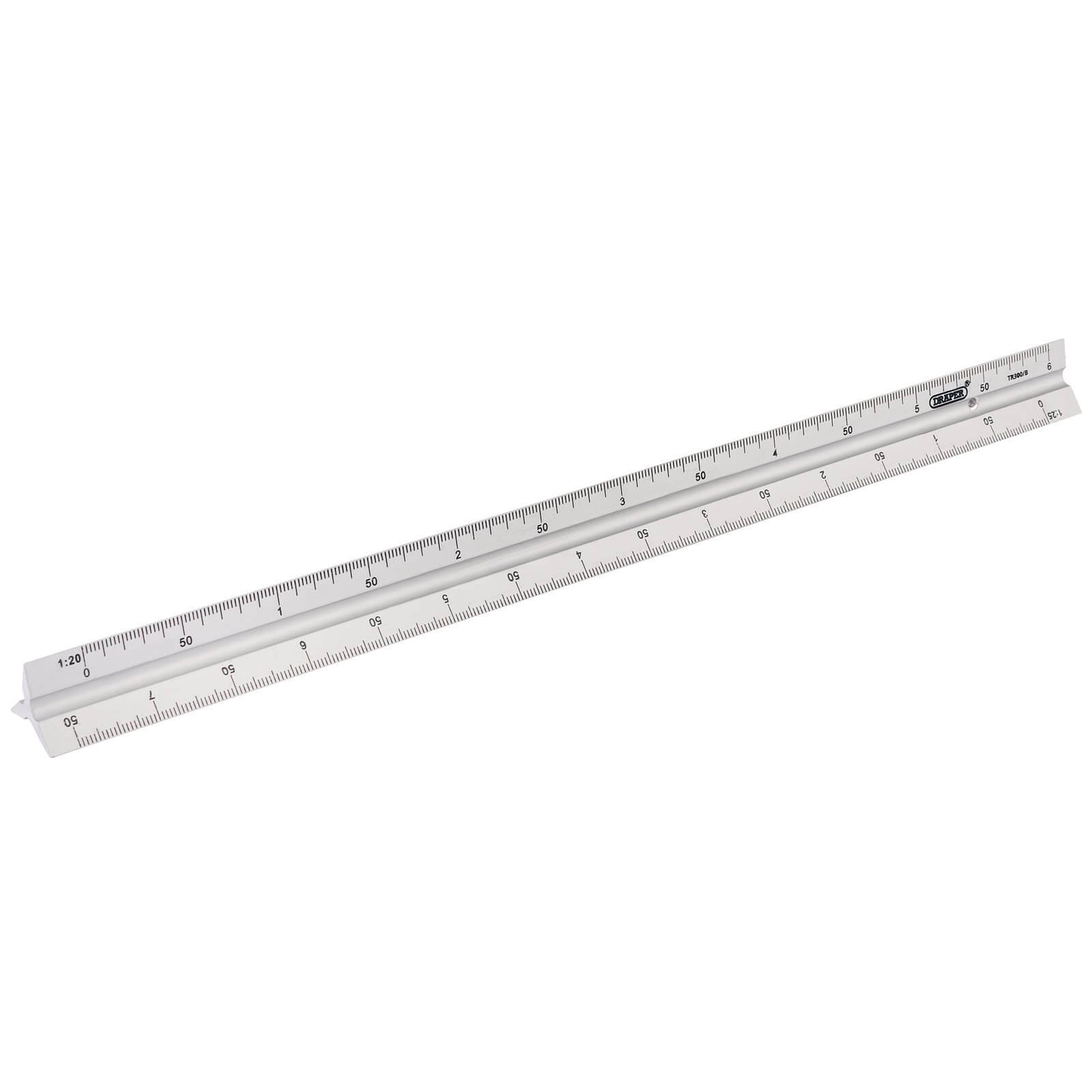 Draper Aluminium Triangle Scale Graduations Ruler Price Comparisons | Compare The Build