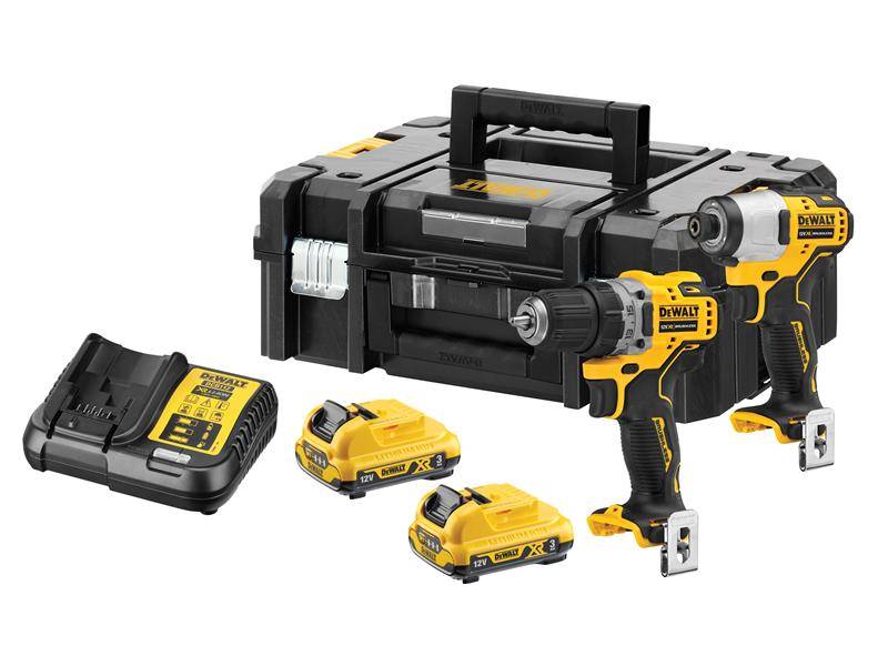 DeWalt DCK2110L2T 12v XR Cordless Brushless Drill Driver and Impact Driver 2 x 3ah Li-ion Charger Case Price Comparisons | Compare The Build