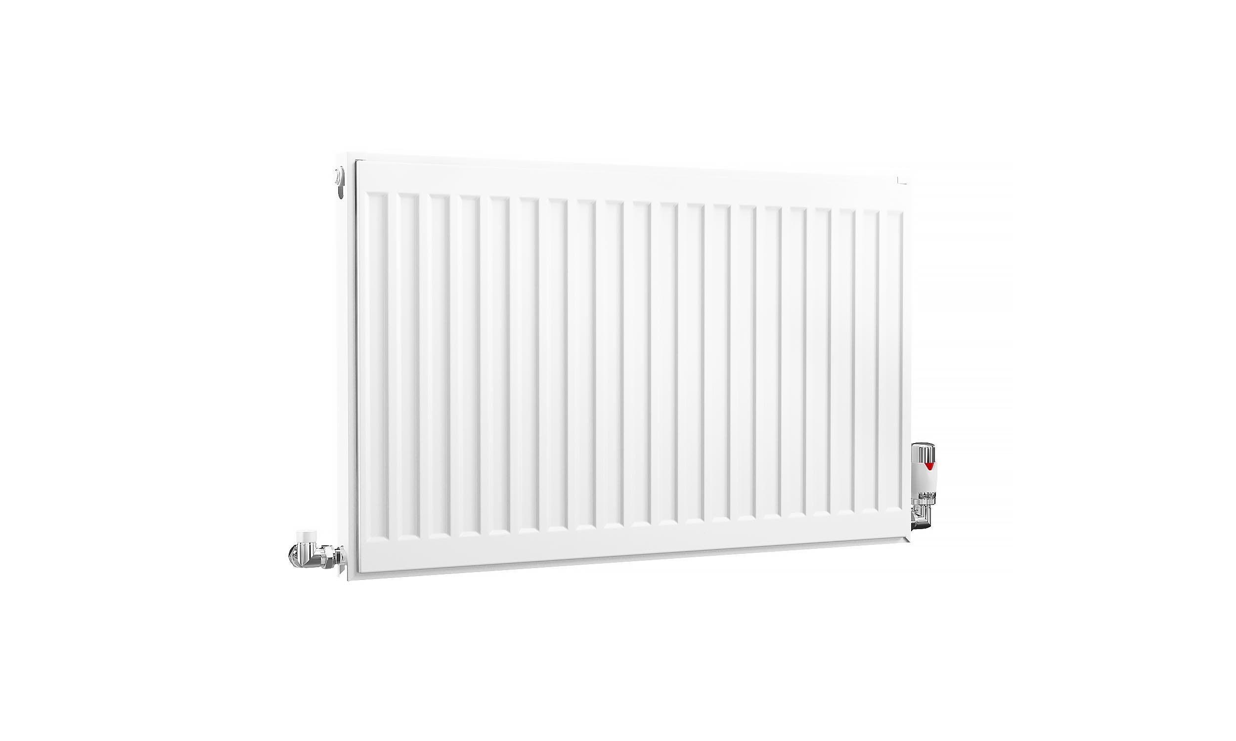 Kartell K-Rad Compact Horizontal Radiator, White, 500mm x 800mm - Single Panel, Single Convector Price Comparisons | Compare The Build