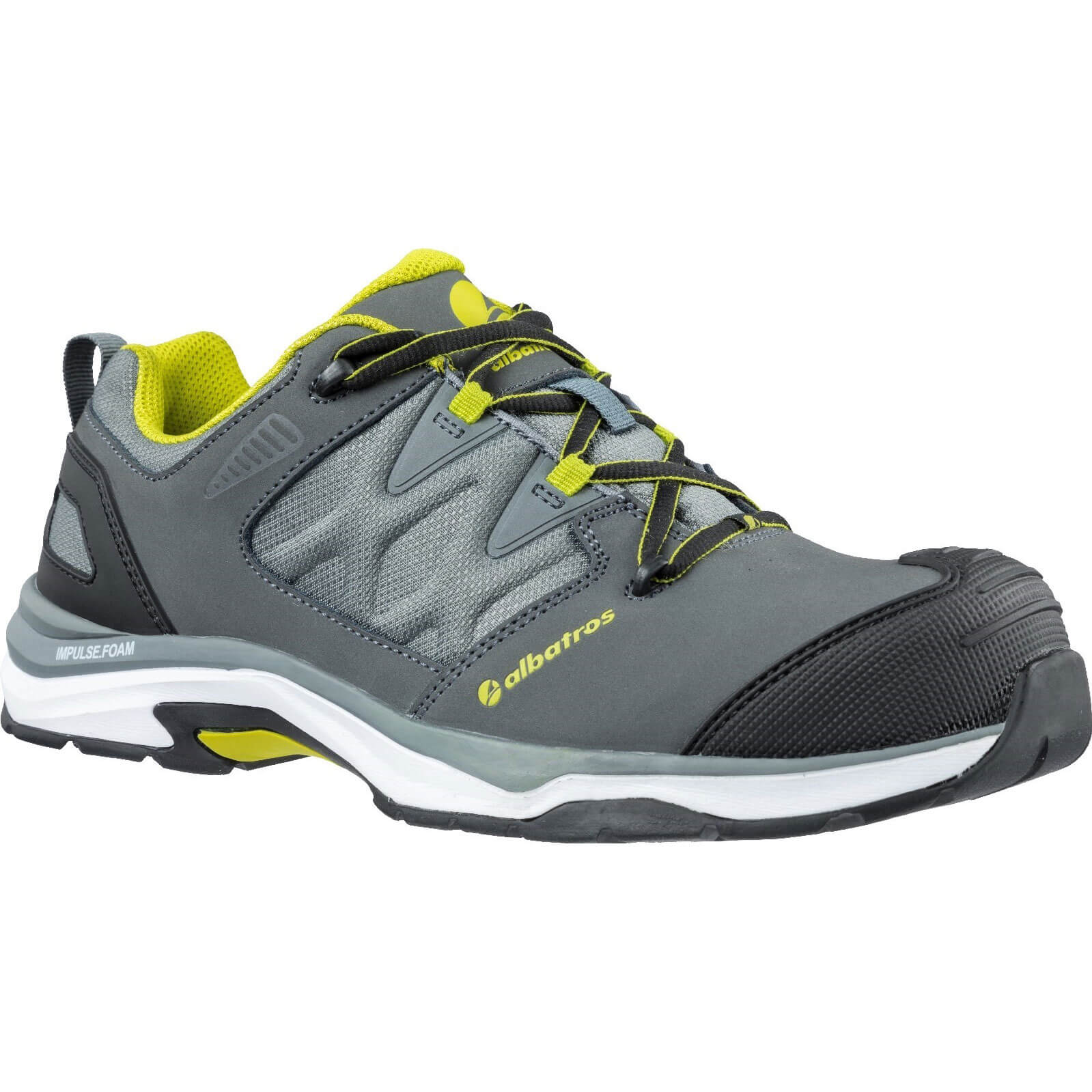 Albatros Ultratrail Low Lace Up Safety Shoe Grey Size 7 | Compare The Build