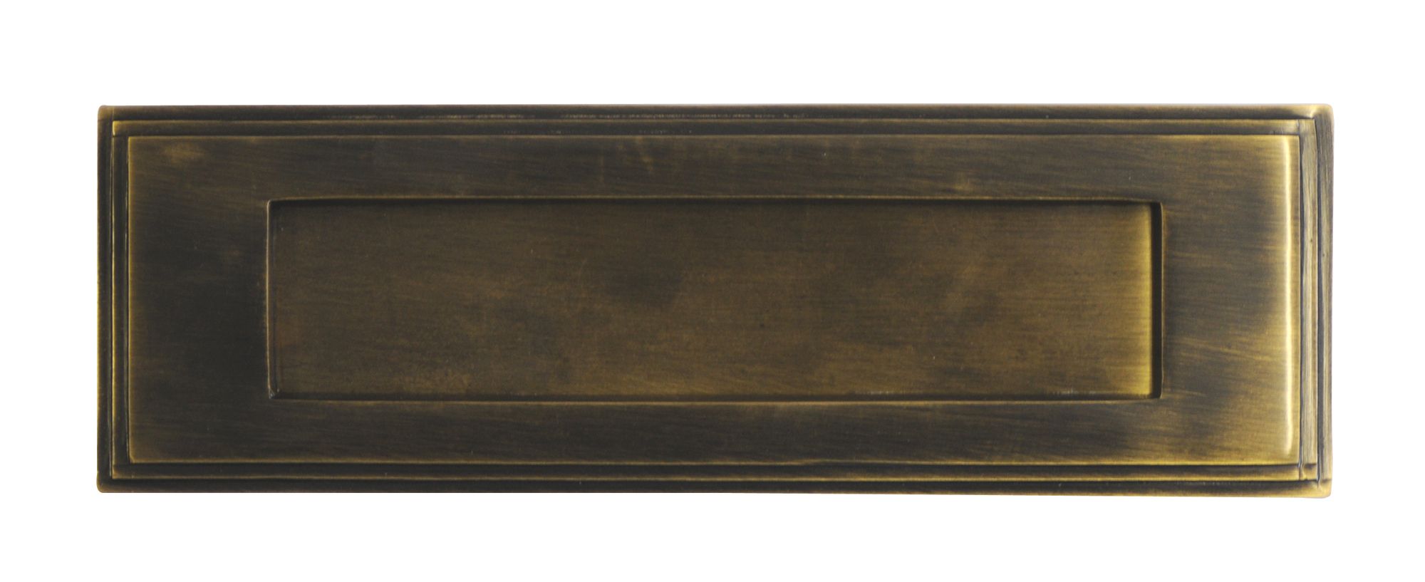 The House Nameplate Company Antique Brass Effect Metal Letter Plate, (H)68mm (W)387mm Price Comparisons | Compare The Build