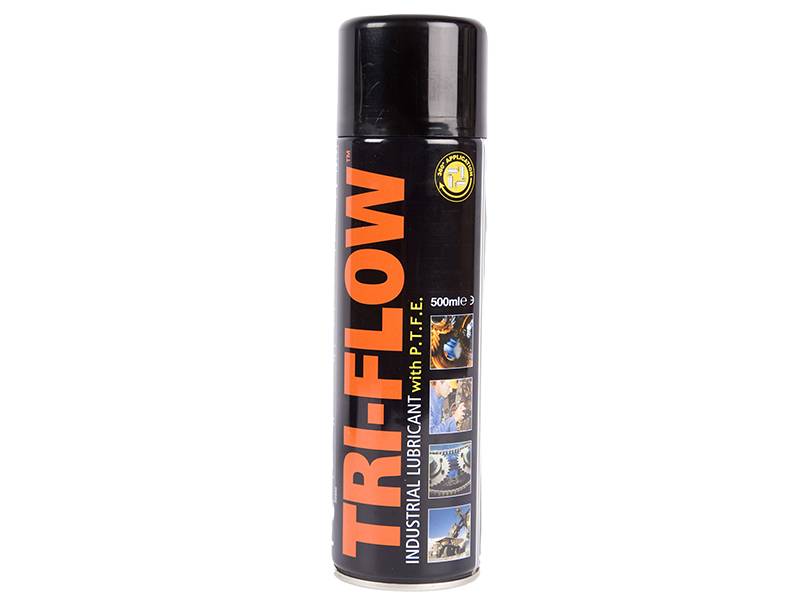 Tri-Flow TFL500 34691 Industrial Lubricant with PTFE 500ml | Compare The Build