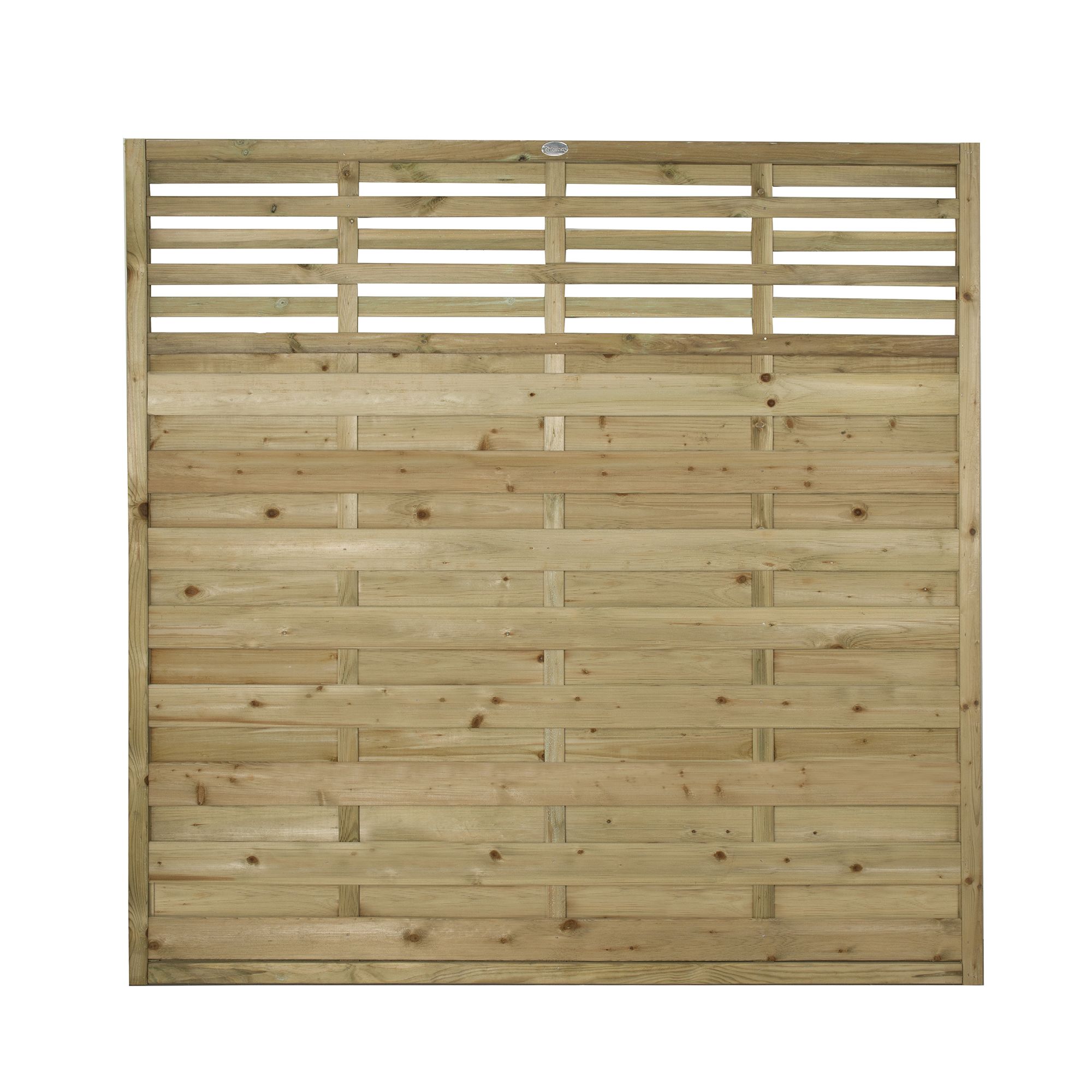 Forest Garden Contemporary Slatted Pressure Treated Fence Panel (W)1.8M (H)1.8M, Pack Of 4 Price Comparisons | Compare The Build