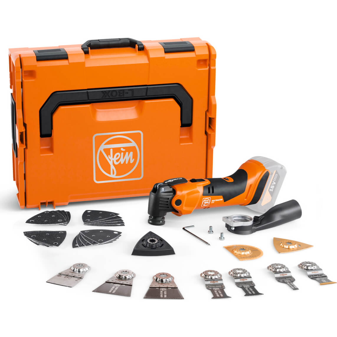 Fein AMM 500 Plus AMPShare 18v Cordless MultiMaster Multi Tool No Batteries No Charger Case & Accessories Price Comparisons | Compare The Build