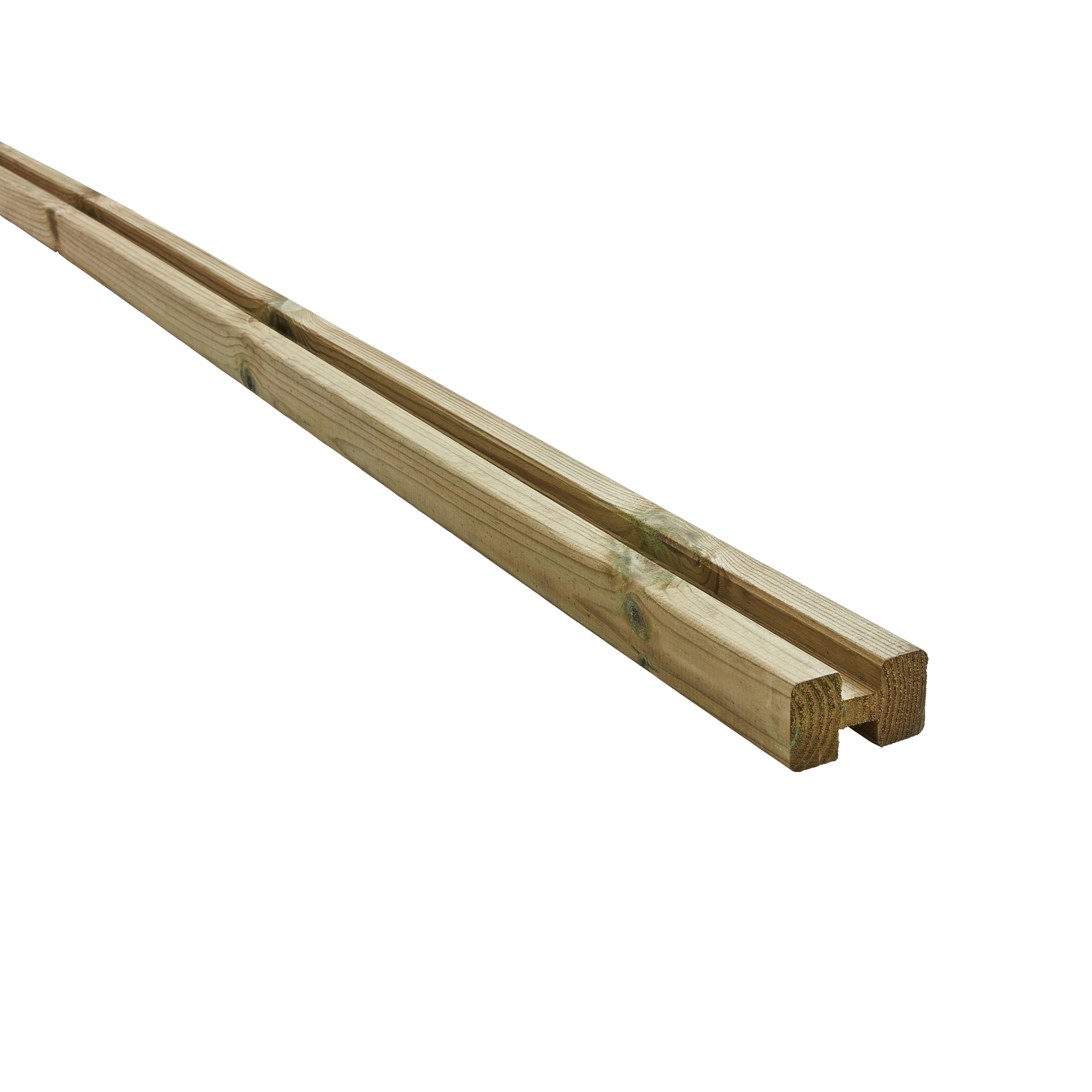 Richard Burbidge Redwood Green Deck Rail (W)2440mm Price Comparisons | Compare The Build