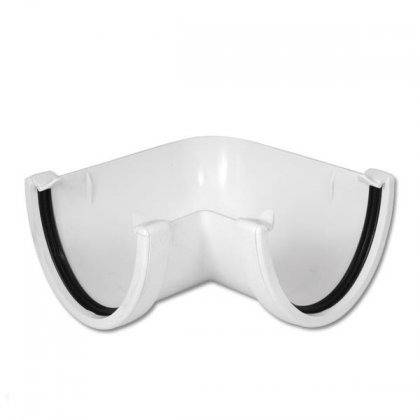 FloPlast White High Capacity Gutter Angles 90 Deg RAH1.W Price Comparisons | Compare The Build