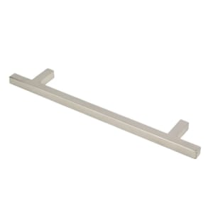 Wickes Square T Bar Door Handle - Satin Nickel 160mm Pack of 2 Price Comparisons | Compare The Build