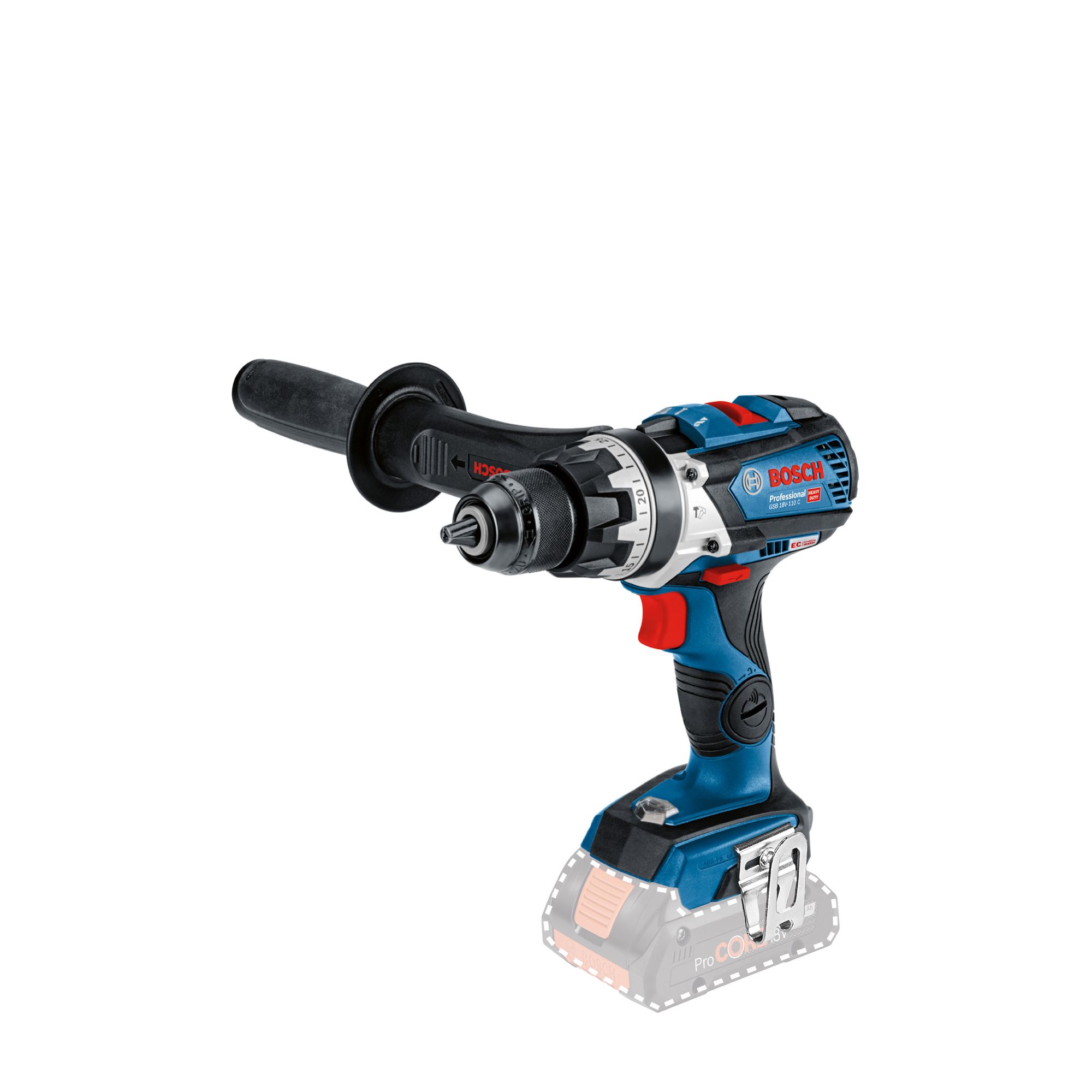 Bosch 18V Coolpack Cordless Combi Drill Gsb 18V 110C - Bare Unit | Compare The Build