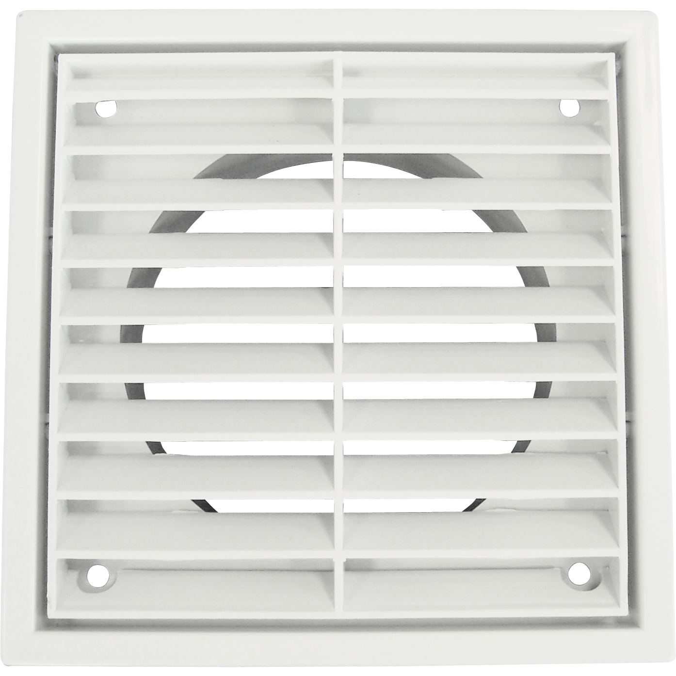 Bathrooms From Travis Perkins R1152W Louvered Grille Fixed White 100mm Price Comparisons | Compare The Build