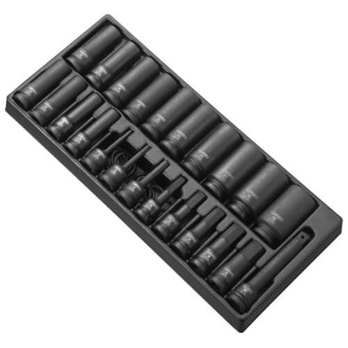 Expert by Facom 25 Piece 1/2" Drive Hex Impact Socket and Bit Set in Module Tray 1/2" Price Comparisons | Compare The Build