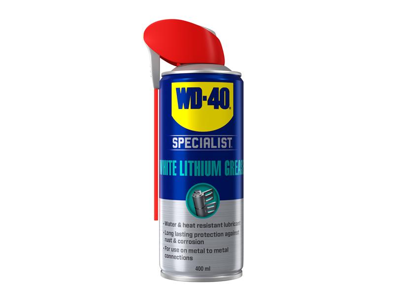 WD-40® W/D44390 WD-40 Specialist® White Lithium Grease 400ml | Compare The Build