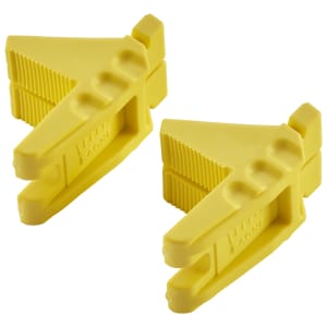 Ragni RCB-Y2 Brickwork Rubberised Corner Blocks - Yellow | Compare The Build