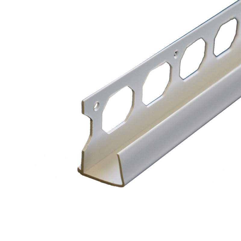 ProBead Plasterboard Edge Bead 12mm x 2.5m - White PVCu 3PE12/1 Price Comparisons | Compare The Build