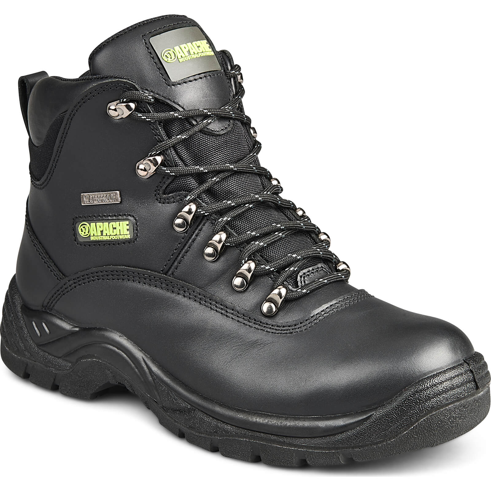 Apache SS81 Waterproof Safety Hiker Boots Black Size 8 Price Comparisons | Compare The Build