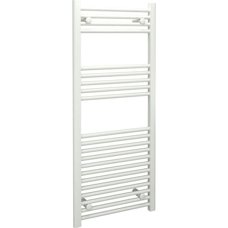 Kudox Straight Towel Radiator - White 500 x 1200 mm Price Comparisons | Compare The Build