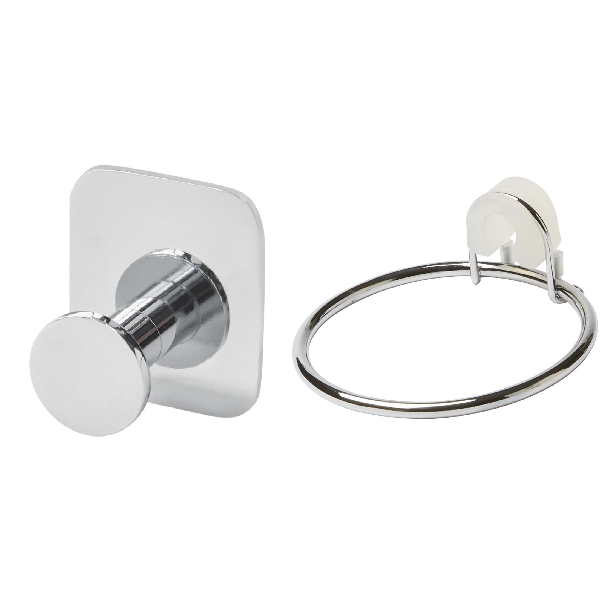 GoodHome Koros Silver Effect Bathroom Accessory Set Price Comparisons | Compare The Build