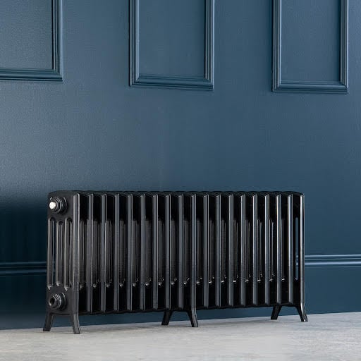 Arroll Aluminium Range Painted Anthracite Grey 19 Column Radiator, (W)1142mm X (H)450mm Price Comparisons | Compare The Build